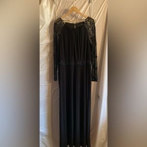 Marina Plus Size Black Formal Dress